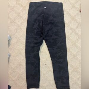 Black Camo Lululemon Leggings